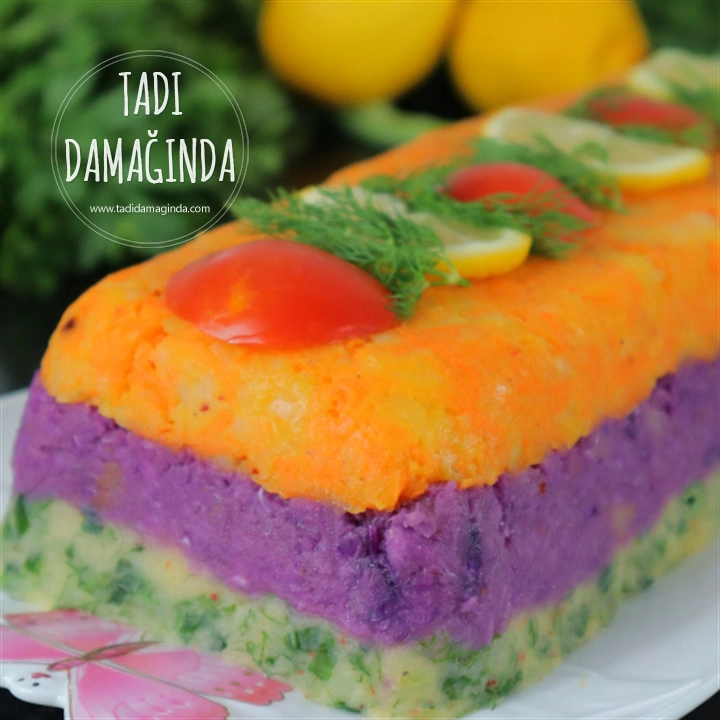 3 Renkli Patates Ezmesi