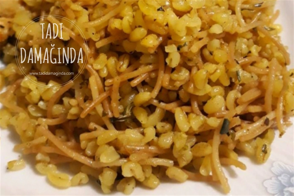 Tel Şehriyeli Bulgur Pilavı