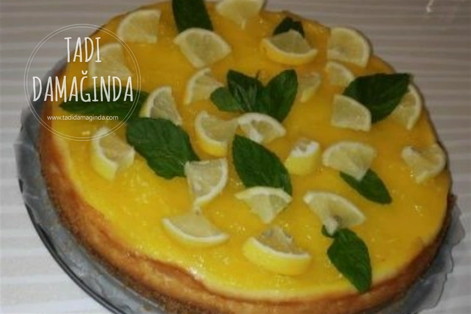 Ekonomik Limonlu Cheesecake
