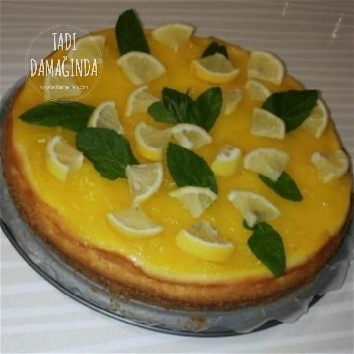 Ekonomik Limonlu Cheesecake