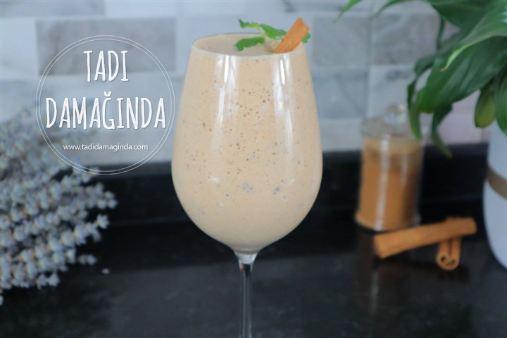 Tarçınlı Şeftalili Milkshake