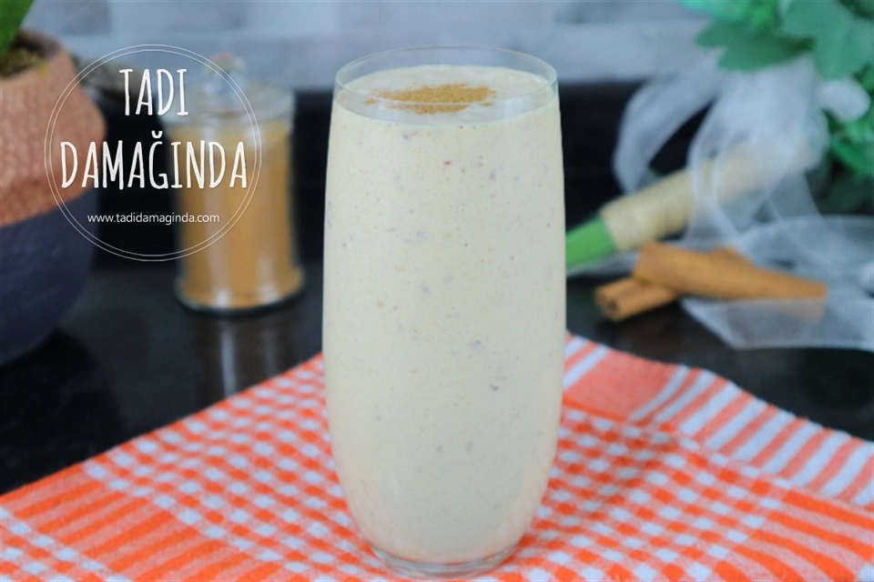 Şeftalili Vegan Milkshake