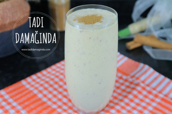 Şeftalili Vegan Milkshake