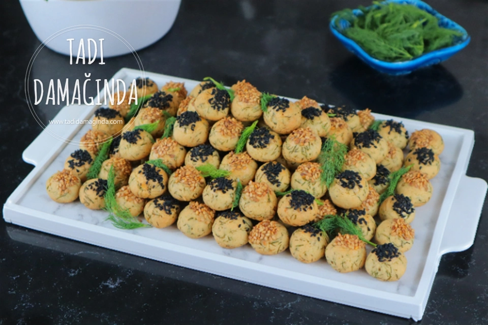 Dereotlu Mini Kurabiye