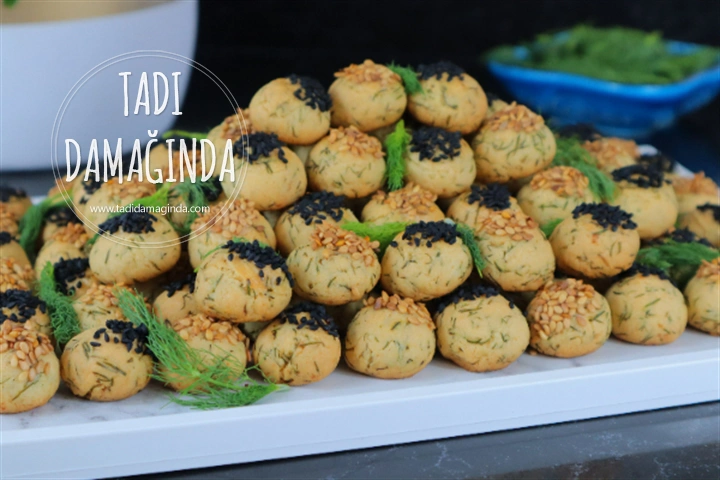 Dereotlu Mini Kurabiye