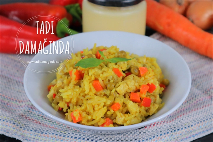 Sebzeli Körili Tavuklu Pilav