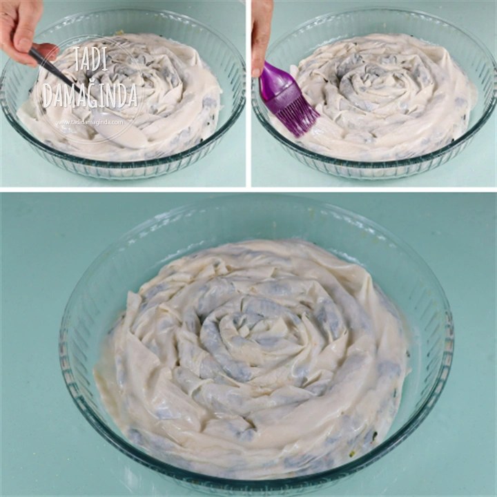 El Açması Tadında Ispanaklı Börek