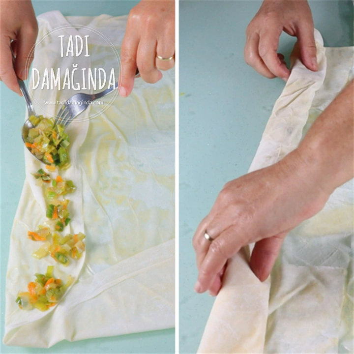 Havuçlu Pırasalı Börek