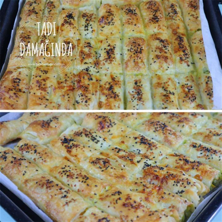 Havuçlu Pırasalı Börek