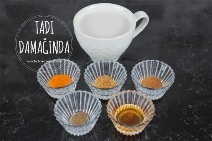 Laktozsuz Kazeinsiz Altın Süt (Zerdeçal Latte)