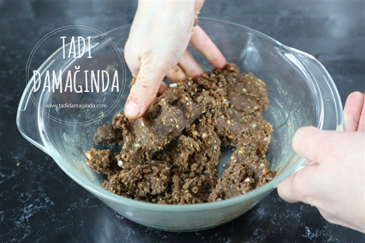 Fındık Ezmeli Bademli Nefis Kurabiye (Glütensiz Rafine Şekersiz Vegan)