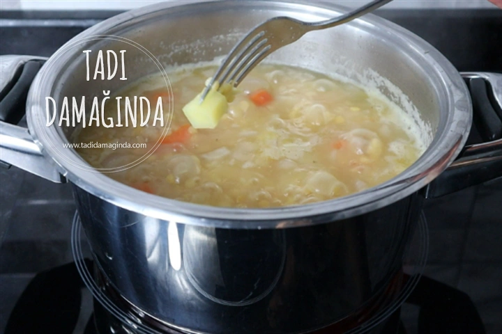 Baharatlı Sebzeli Mercimek Çorbası (Unsuz)