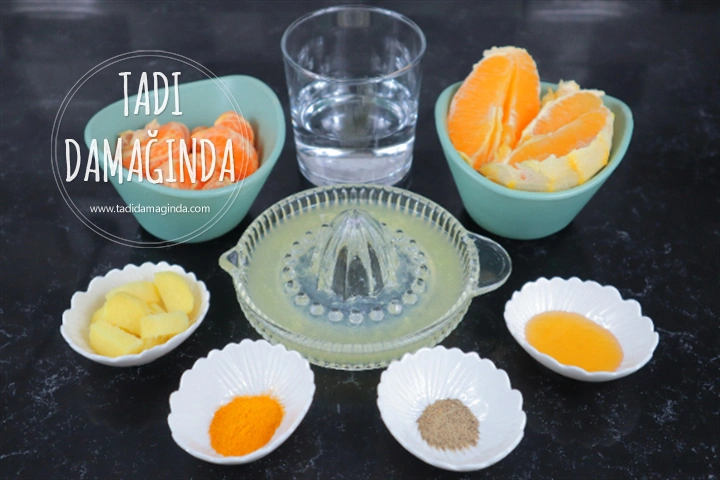 Zencefilli Turunç Smoothie