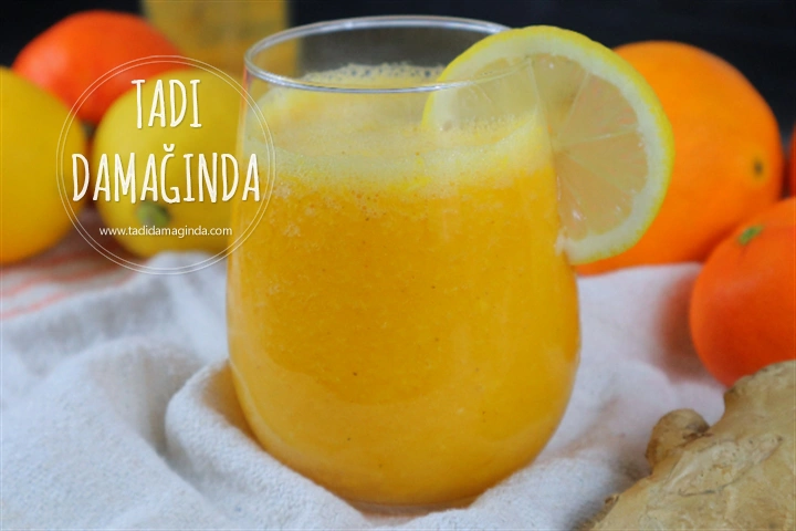 Zencefilli Turunç Smoothie