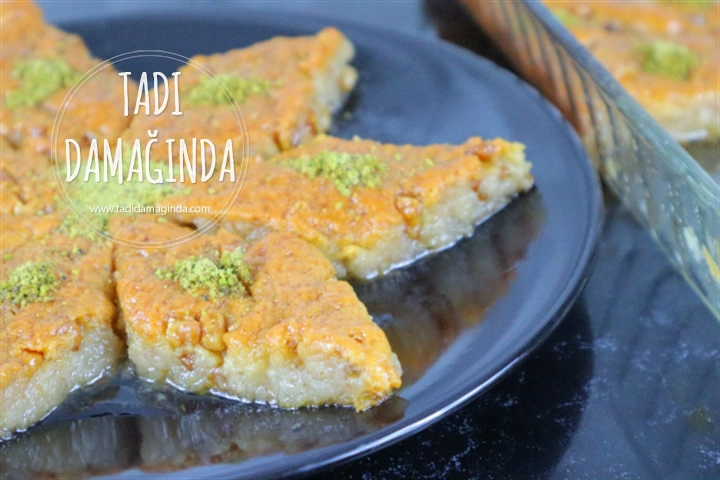 Cevizli Şerbetli Tatlı (Yumurtasız Nişastasız)