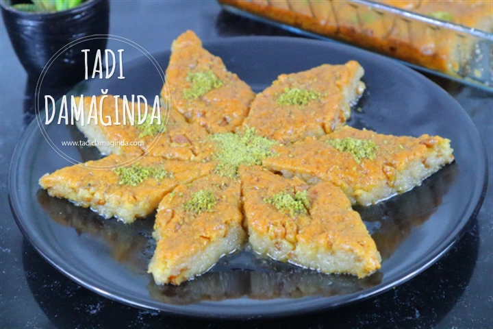 Cevizli Şerbetli Tatlı (Yumurtasız Nişastasız)