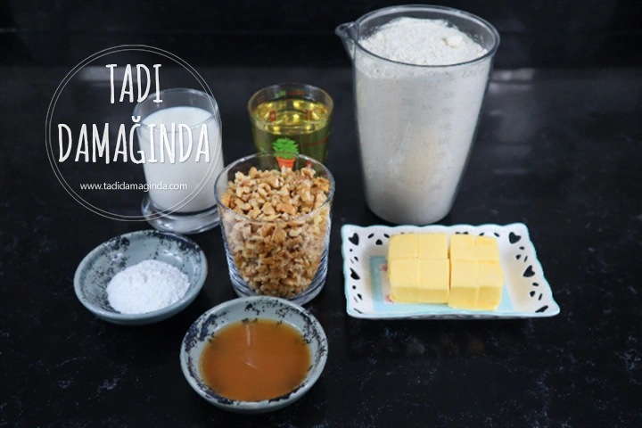 Cevizli Şerbetli Tatlı (Yumurtasız Nişastasız)