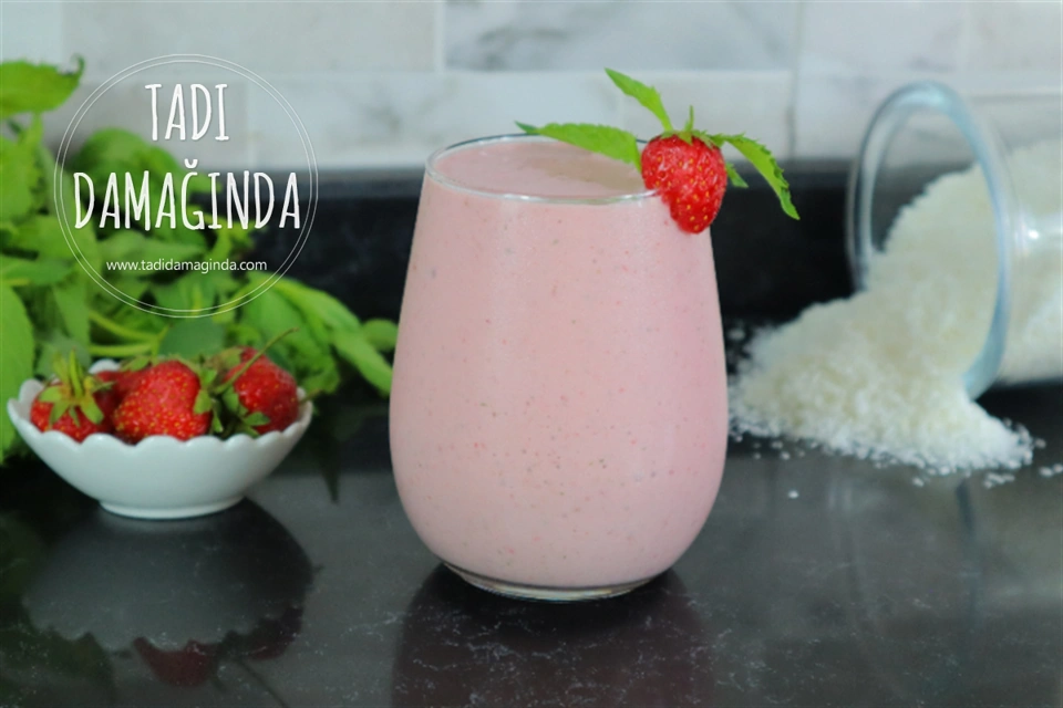 Şekersiz Vegan Milkshake