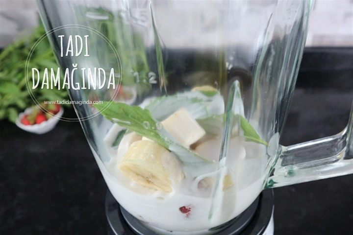 Şekersiz Vegan Milkshake