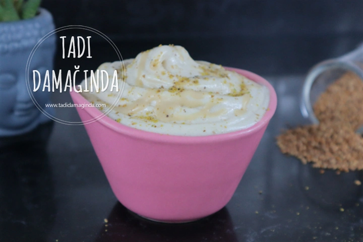 2 Malzemeli Tahinli Muz Dondurması