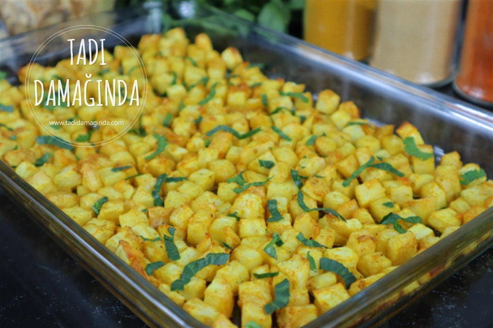 Patates Kızartması Tadında Fırında Kereviz