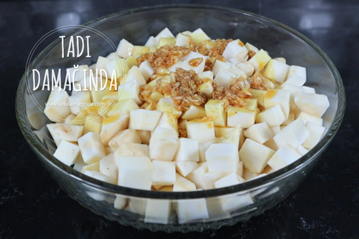 Patates Kızartması Tadında Fırında Kereviz