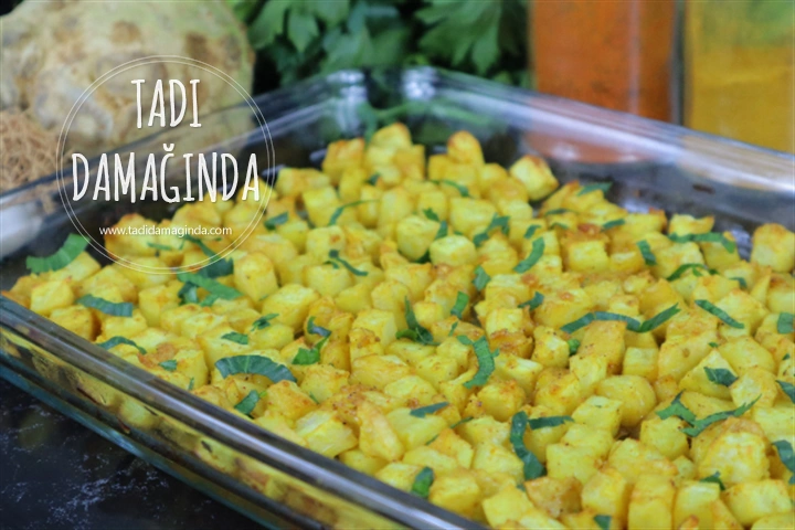 Patates Kızartması Tadında Fırında Kereviz