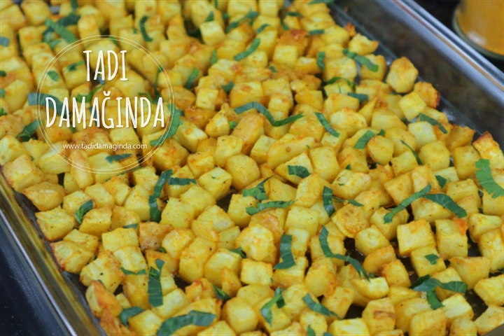 Patates Kızartması Tadında Fırında Kereviz