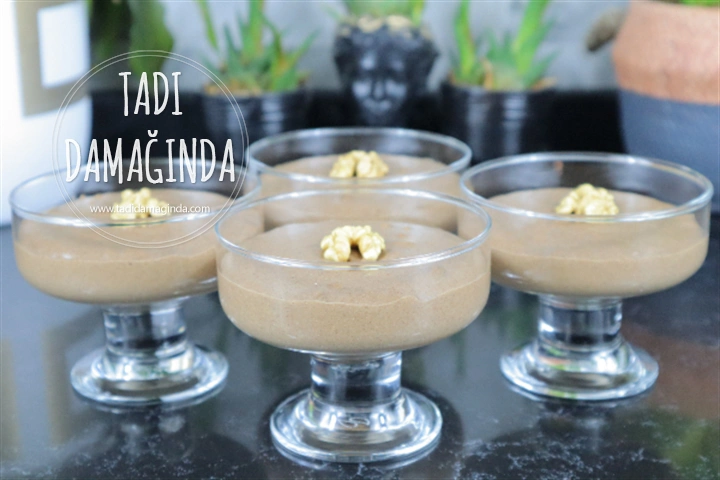 Keçiboynuzlu Muhallebi (Şekersiz Glütensiz Vegan)