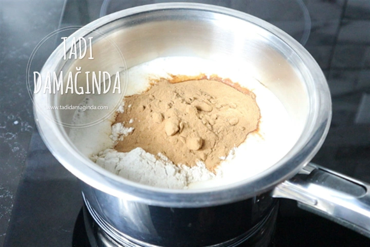 Keçiboynuzlu Muhallebi (Şekersiz Glütensiz Vegan)