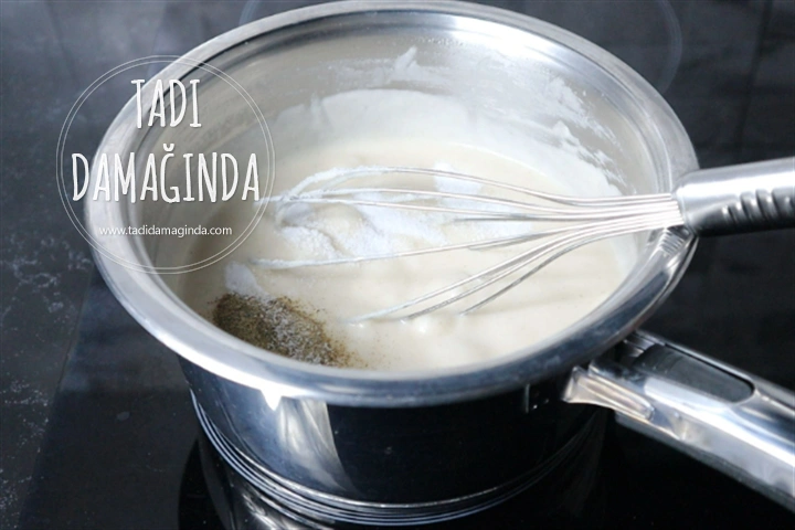 Laktozsuz Kazeinsiz Glütensiz Beşamel Soslu Karnabahar