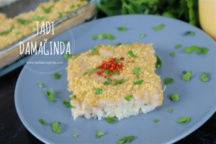 Laktozsuz Kazeinsiz Glütensiz Beşamel Soslu Karnabahar