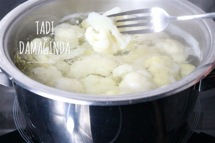 Laktozsuz Kazeinsiz Glütensiz Beşamel Soslu Karnabahar