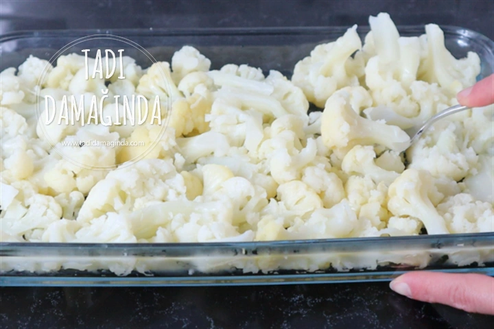 Laktozsuz Kazeinsiz Glütensiz Beşamel Soslu Karnabahar