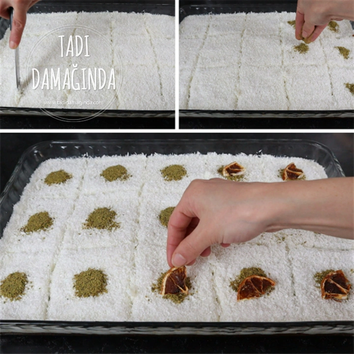 Kıbrıs Tatlısı (Büyük Borcamda 15 Kişilik)