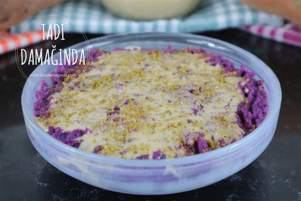 Tatlı Mor Patates Ezmesi