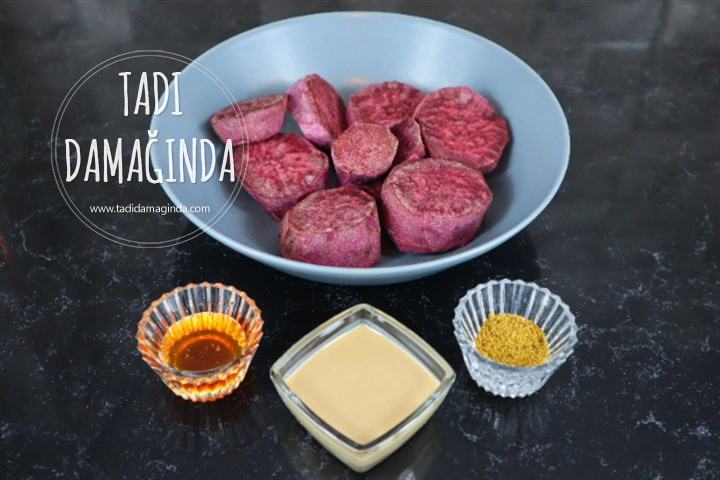 Tatlı Mor Patates Ezmesi