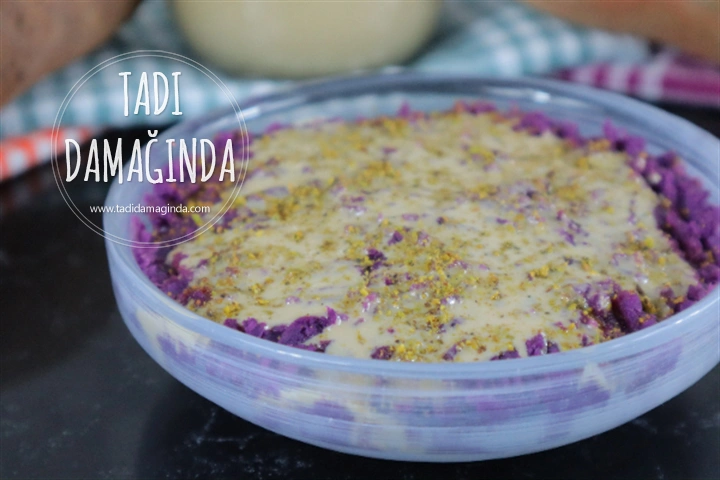 Tatlı Mor Patates Ezmesi