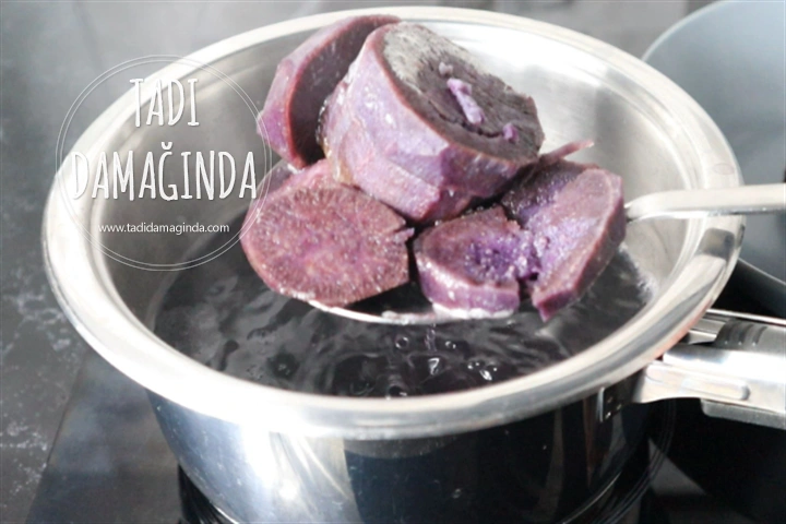 Tatlı Mor Patates Ezmesi