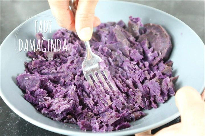 Tatlı Mor Patates Ezmesi
