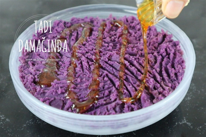 Tatlı Mor Patates Ezmesi