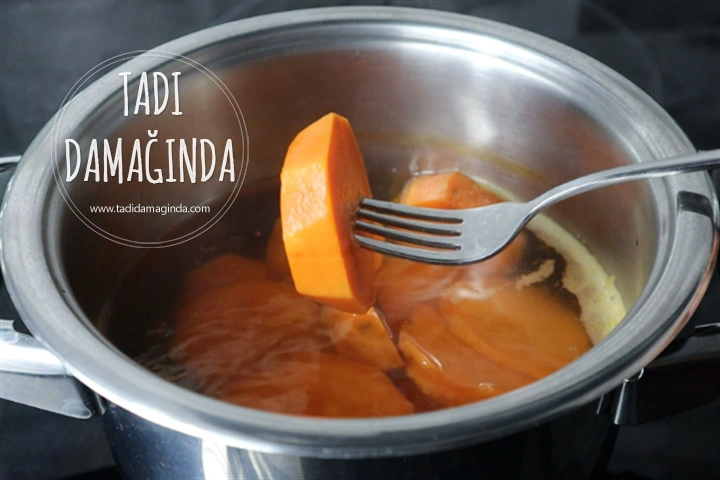 Tarçınlı Hindistan Cevizli Tatlı Patates Ezmesi