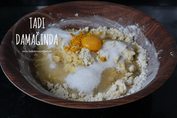 Lokmalık Portakallı Kurabiyeler