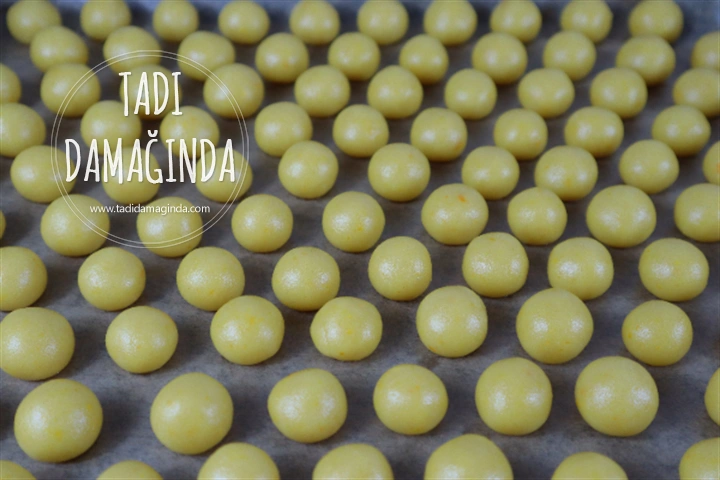 Lokmalık Portakallı Kurabiyeler