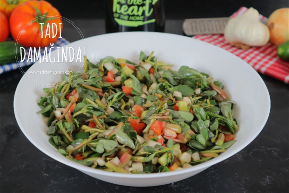 Pirpirim (Semizotu) Salatası