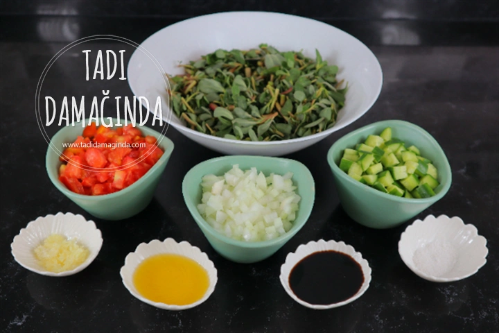 Pirpirim (Semizotu) Salatası