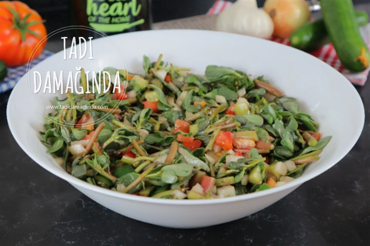 Pirpirim (Semizotu) Salatası