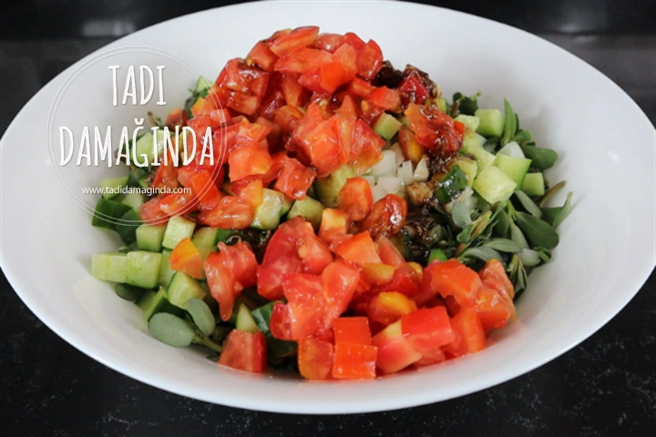 Pirpirim (Semizotu) Salatası