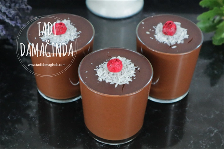 Hindistan Cevizi Sütlü Glütensiz Rafine Şekersiz Puding