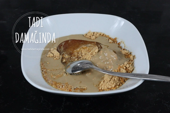 4 Malzemeli Helva Tadında Pişmeyen Leblebi Kurabiye (Unsuz Şekersiz)